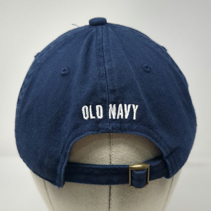 Old Navy Baseball Cap Blue One Size American Flag USA Cotton Slideback Hat