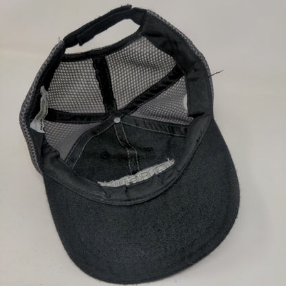 O'Reilly Auto Parts Strapback Mesh Back Hat Black One Size Embroidered