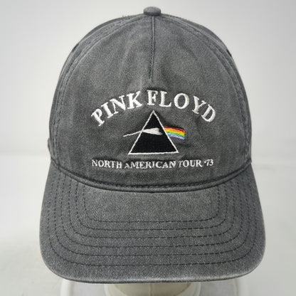 Pink Floyd 5 Panel Gray Hat One Size North American Tour 73 Prism Snapback