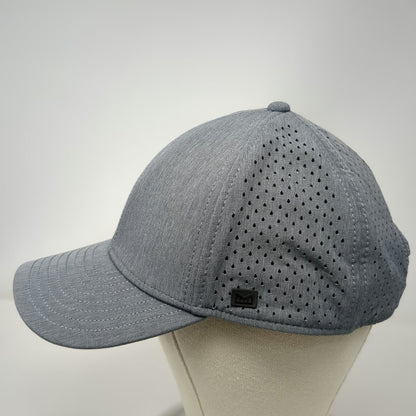 Melin A-Game Trucker Hat Gray One Size Hydro Snapback Perforated Camo Underbill