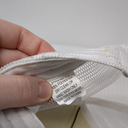 Framont Mod Pod Snapback Trucker Hat Black One Size Adjustable Mesh Back Rope