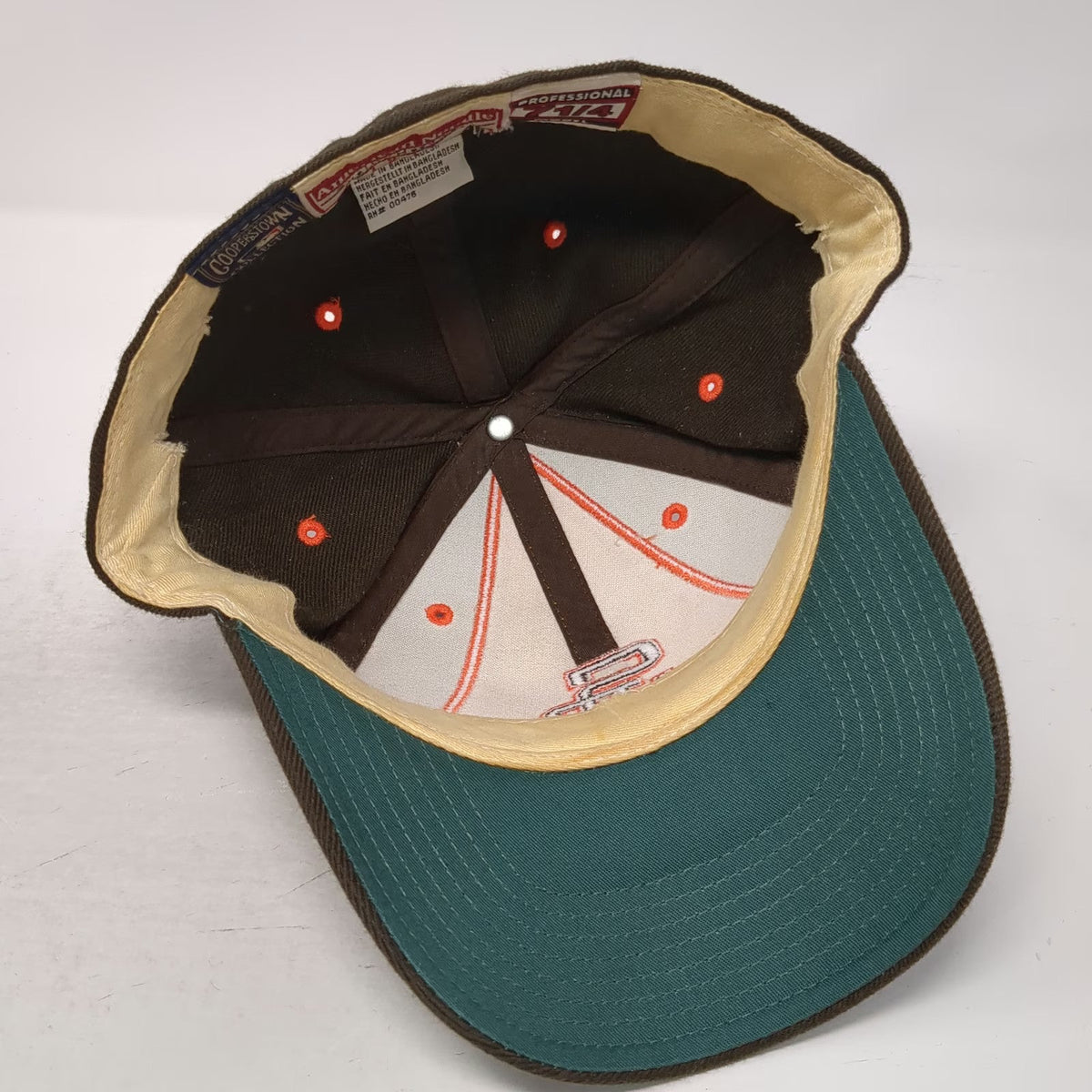 San Diego Padres MLB American Needle Baseball Cap Brown 7 1/4 Fitted Wool Hat