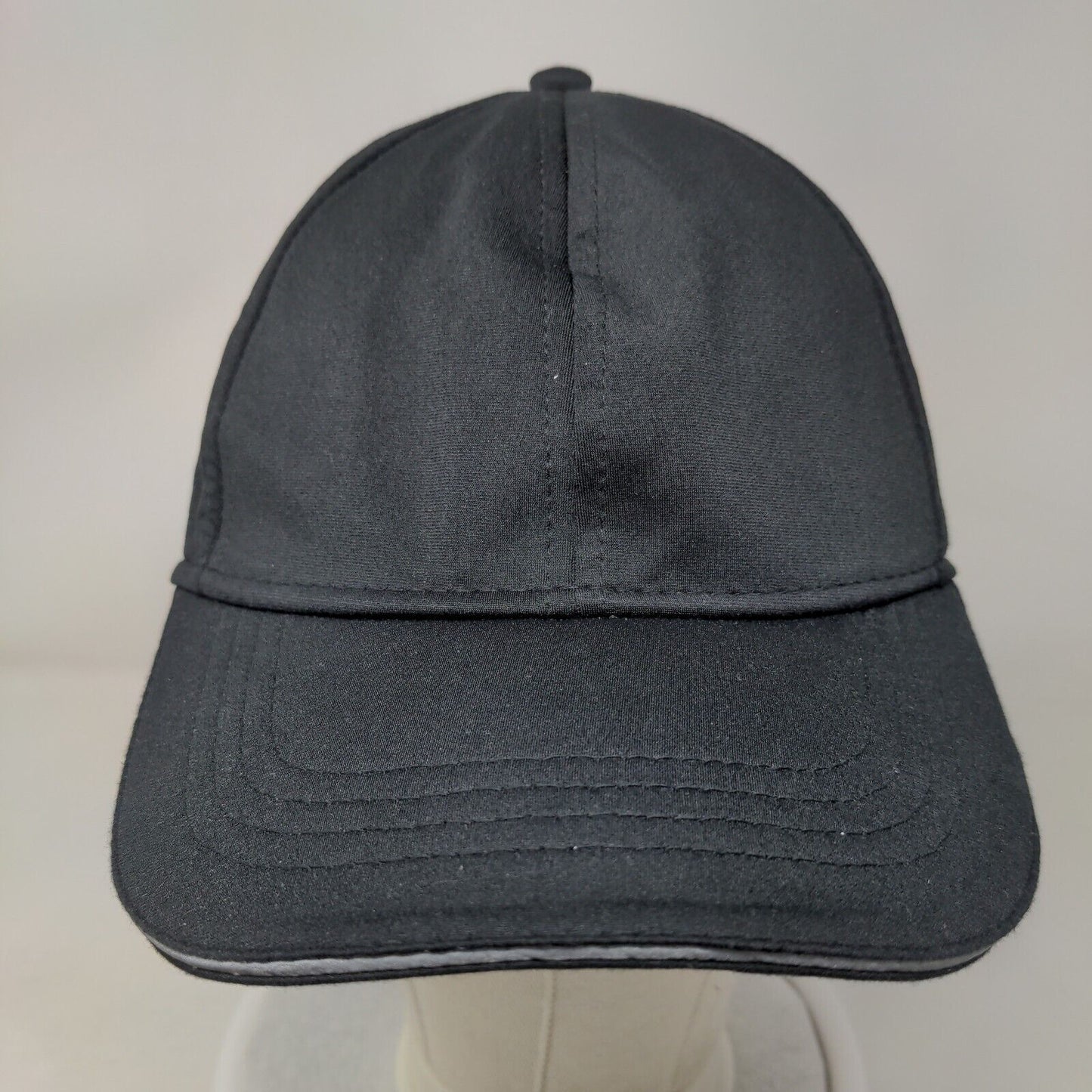 Unbranded Slideback Hat Black OSFM Adjustable Solid Blank Outdoor