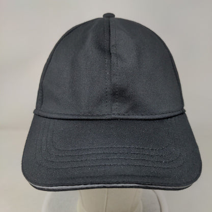 Unbranded Slideback Hat Black OSFM Adjustable Solid Blank Outdoor