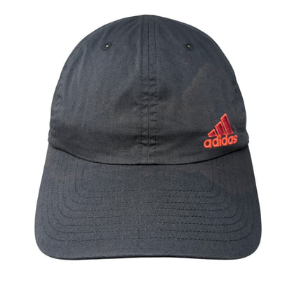 Adidas 3 Stripes Strapback Hat Gray One Size Adjustable 6 Panel Solid