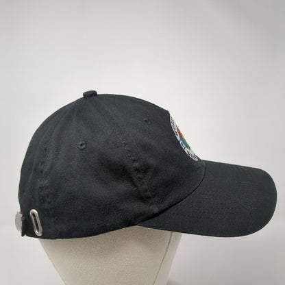 Hollyland Brand Day Slideback Hat Black One Size Adjustable Embroidered
