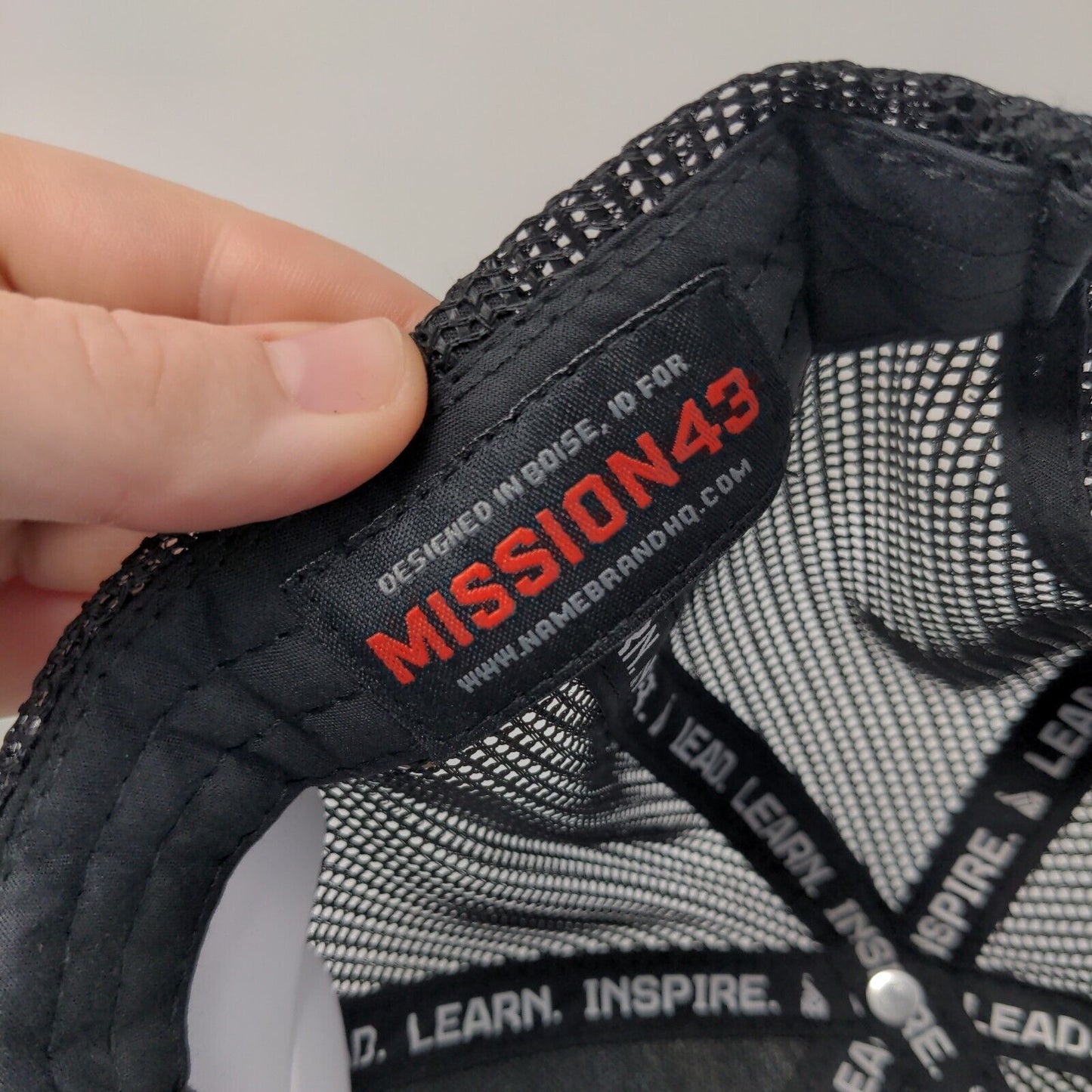 Mission43 Snapback Trucker Hat Camouflage One Size Adjustable Mesh Back 6 Panel