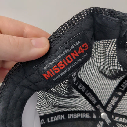 Mission43 Snapback Trucker Hat Camouflage One Size Adjustable Mesh Back 6 Panel