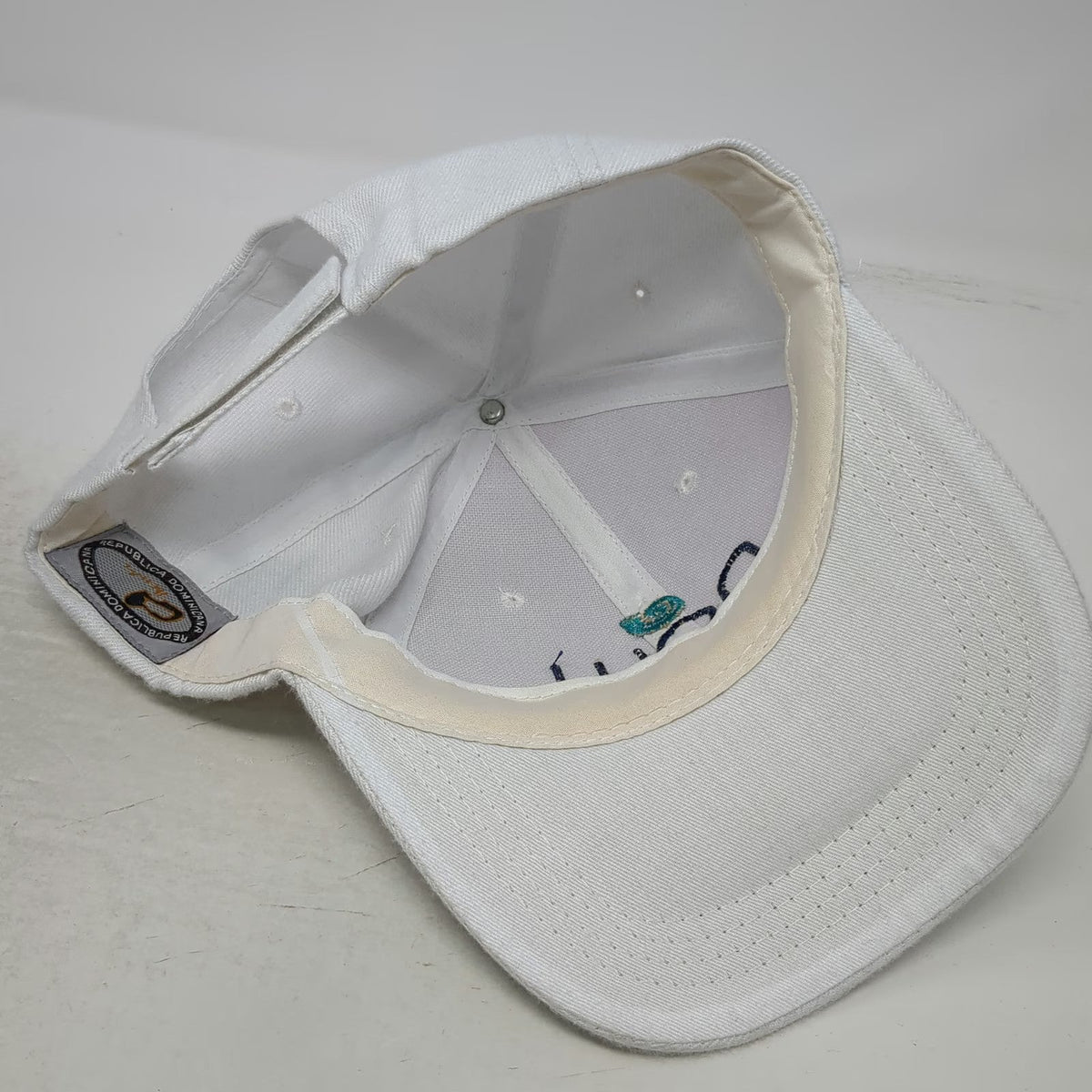 White Blue Green Now Resorts Spas Baseball Cap One Size Strapback Hat Logo