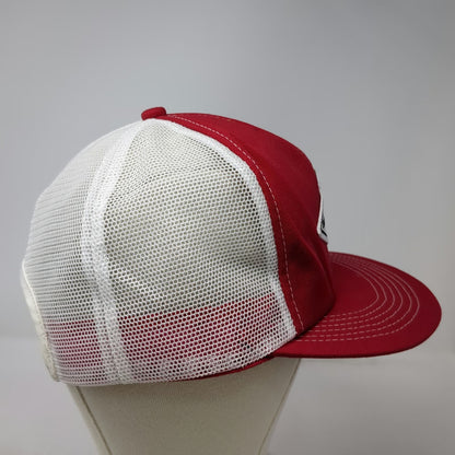 K-Products Select Sires Trucker Hat Red White Mesh Back Snapback Patch Vintage