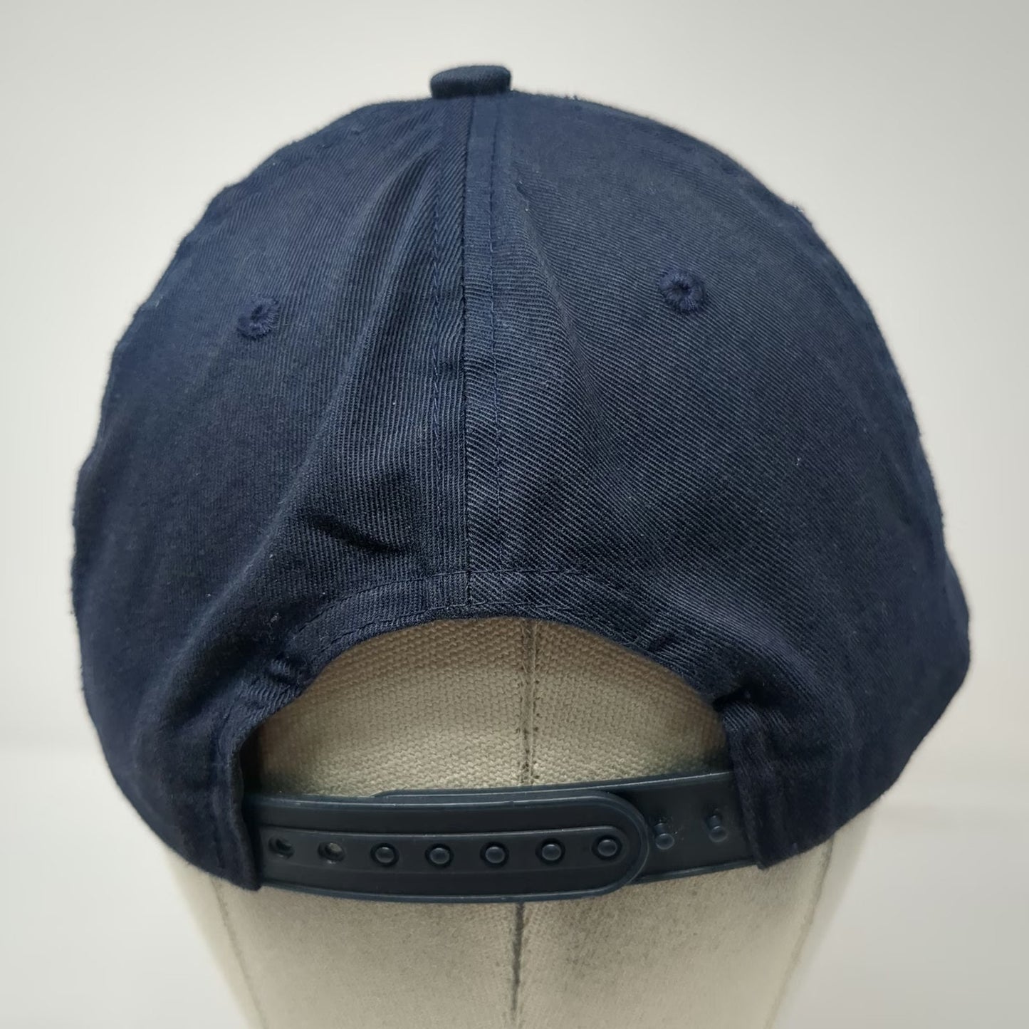 Port Authority Empire Mechanical Snapback Hat Blue One Size Structured 6-Panel