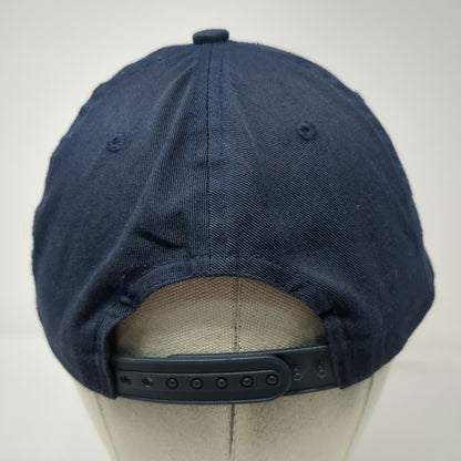 Port Authority Empire Mechanical Snapback Hat Blue One Size Structured 6-Panel