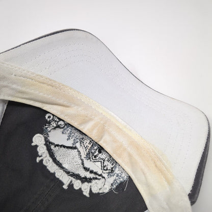 Galena Lodge Ketchum Idaho Snapback Trucker Hat Gray OS Mesh Back Fahrenheit