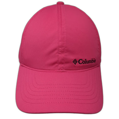 Columbia Baseball Cap Pink OSFM Performance Adjustable Strap Logo Outdoor Hat