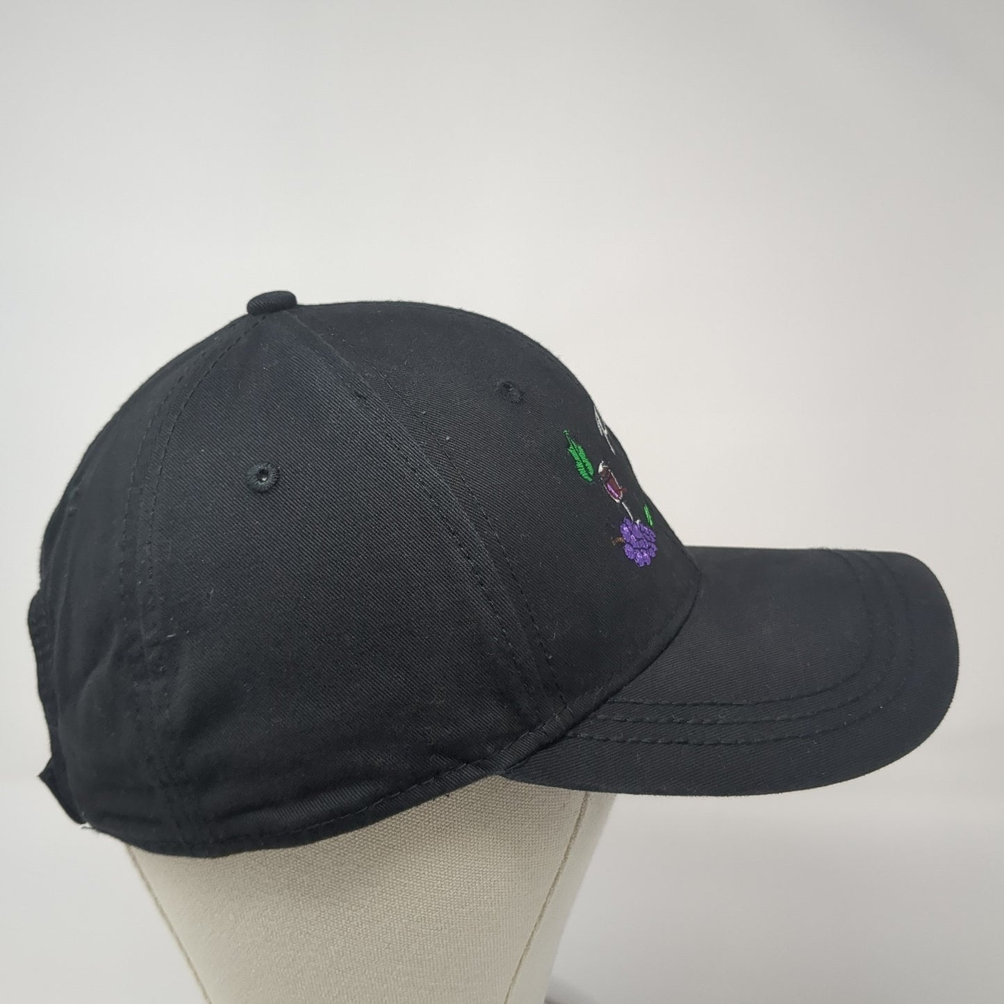 Pel-Appino Catering Strapback Hat Black One Size Adjustable Dri-Duck