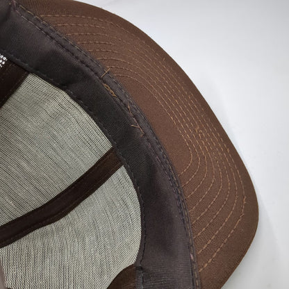 Reynolds Trucker Hat Brown L Frac Tank Rentals Monahans Texas Made in USA