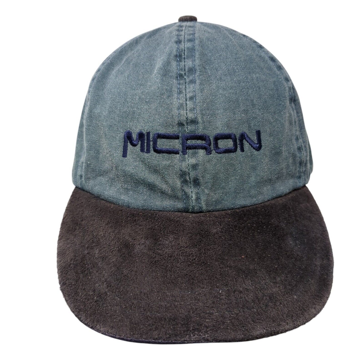 Micron Bedo Dram Slideback Hat Blue One Size Adjustable Embroidered Fahrenheit