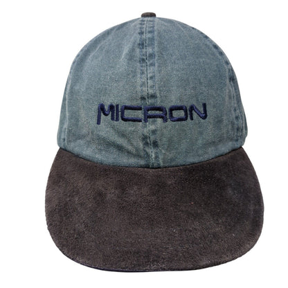 Micron Bedo Dram Slideback Hat Blue One Size Adjustable Embroidered Fahrenheit