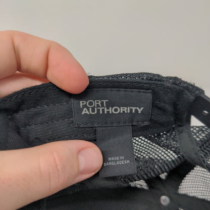 BRSC Boise Racquet and Swim Club Snapback Trucker Hat Black OS Port Authority