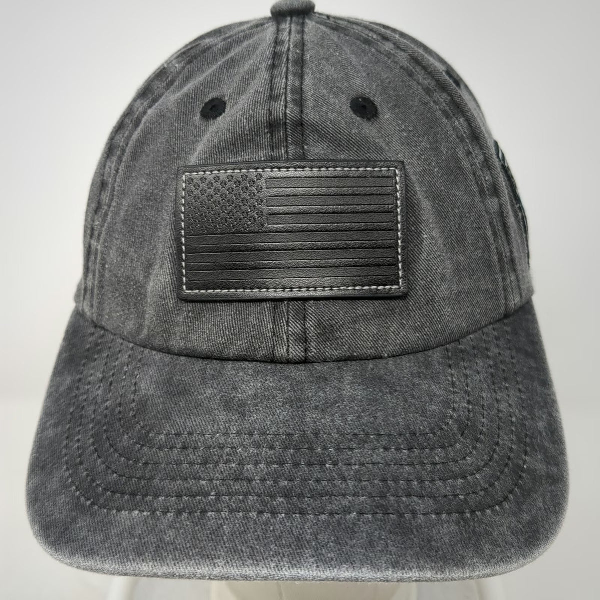 Ford Snapback Hat Gray One Size Built Ford Tough American Flag Idaho Promotional