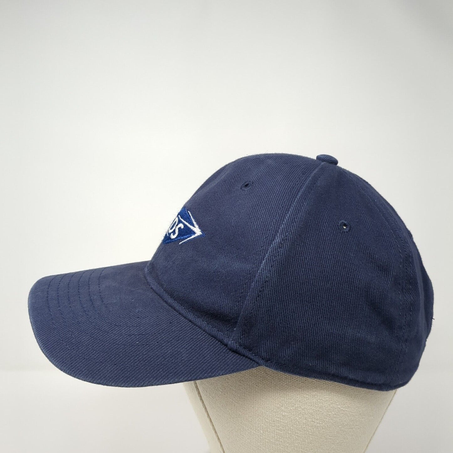 TDS Strapback Hat Blue One Size Adjustable Embroidered Otto 6 Panel