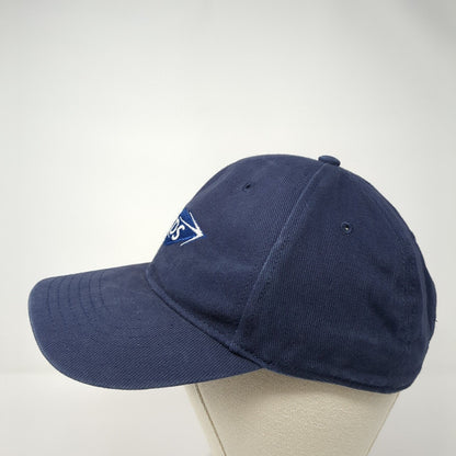 TDS Strapback Hat Blue One Size Adjustable Embroidered Otto 6 Panel
