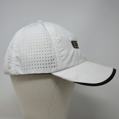 Nike Golf Baseball Cap White One Size EZGO Perforated Strapback Swoosh Hat