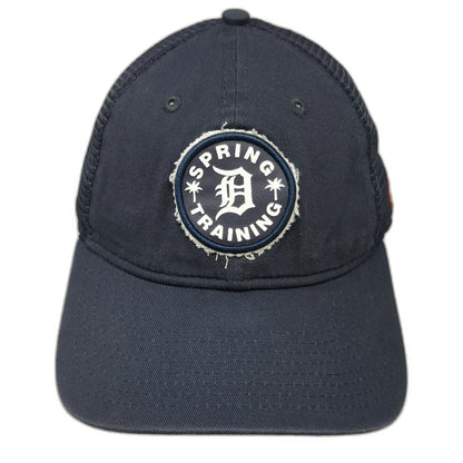 New Era Blue OSFM Trucker Hat Detroit Tigers Spring Training Mesh Snapback MLB