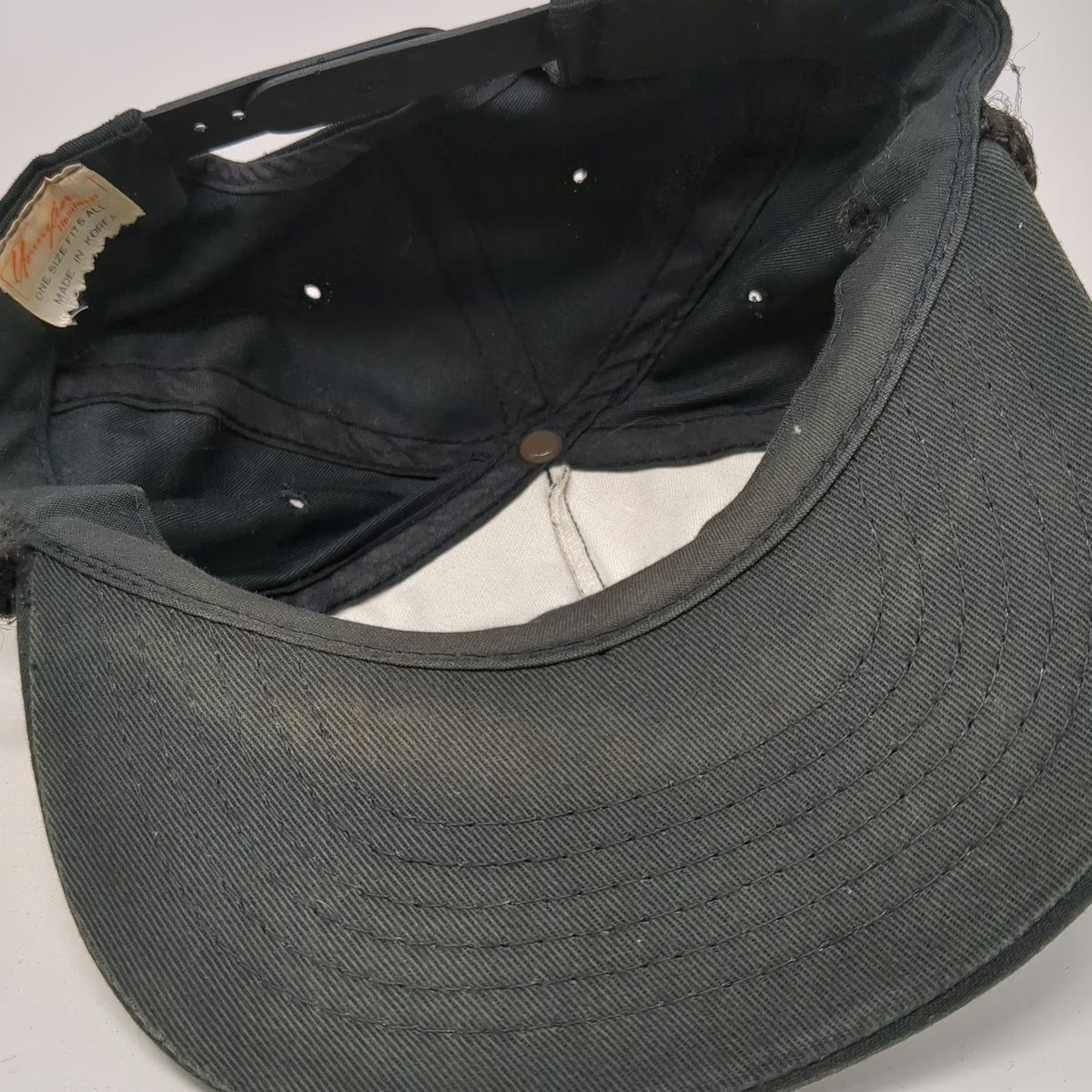 Young An 5 Panel Black Hat OSFM East West Shriners Stanford Stadium Rope Brim
