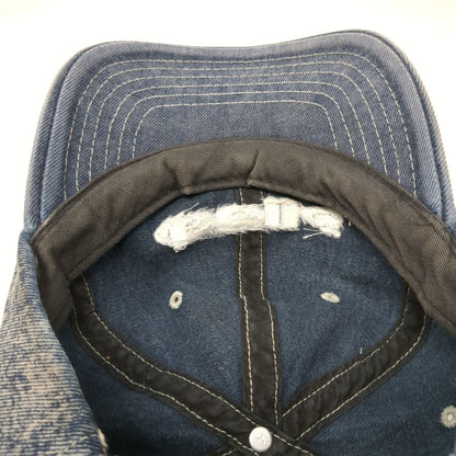 Bolle Slideback Hat Blue One Size Adjustable Embroidered Denim 6 Panel
