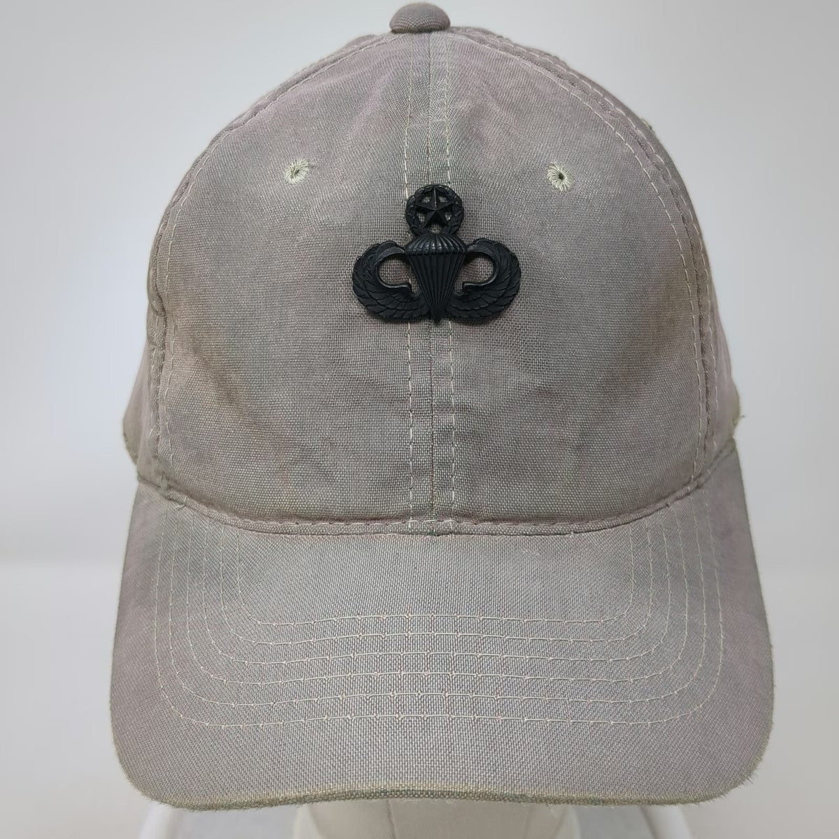 Dorfman Pacific Baseball Cap Green One Size US Army Master Parachutist Badge hat