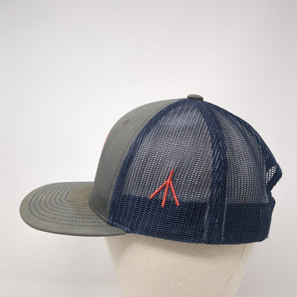 Sandy McLeod Memorial Spurs & Spikes Snapback Trucker Hat Multi OS Richardson