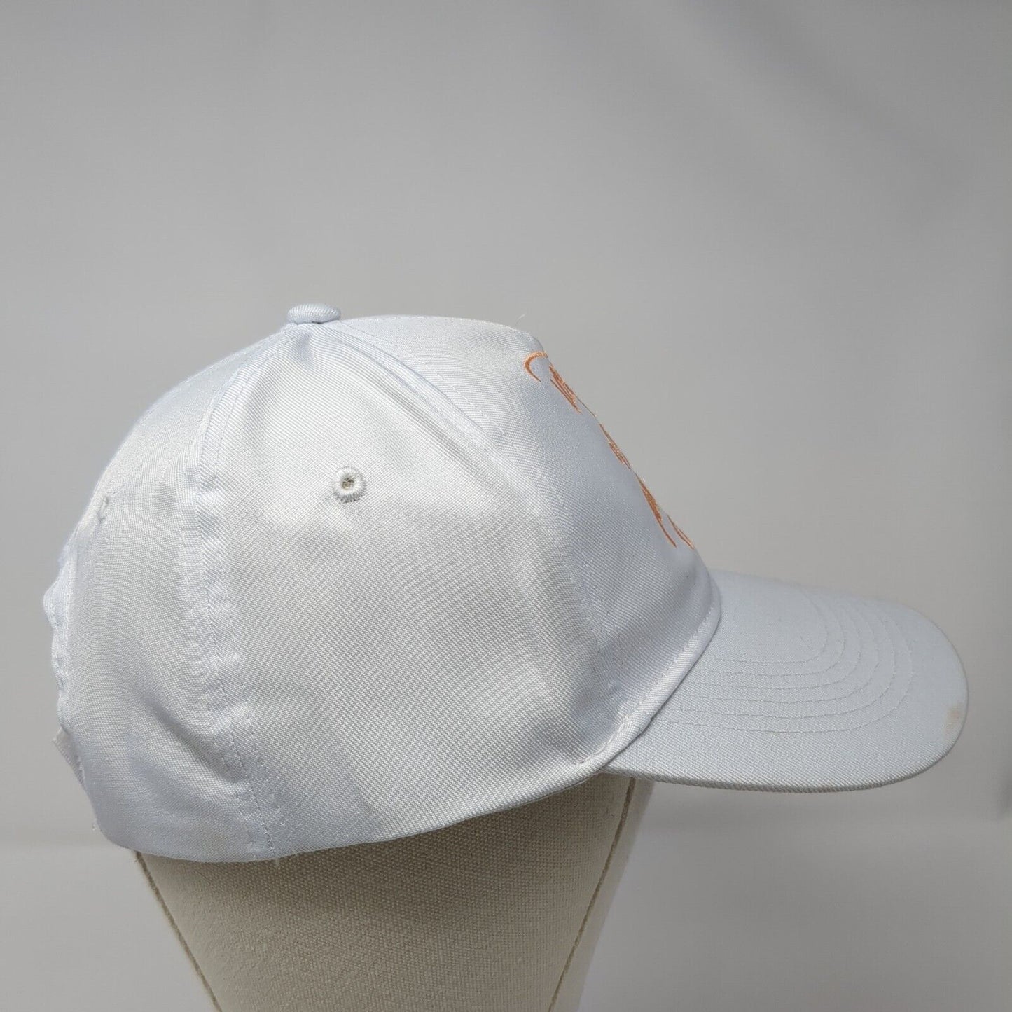 Wife Of The Party Strapback Hat White One Size Adjustable Embroidered Polyester