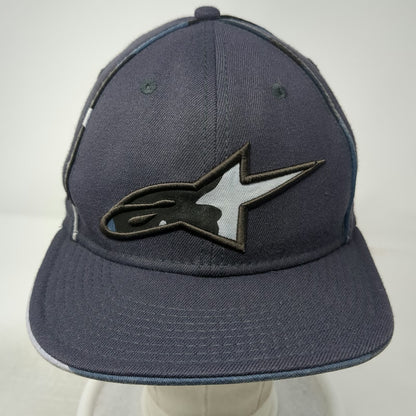 Alpinestars Baseball Cap Gray M Camo Under Brim Stretch Fit Embroidered Logo hat