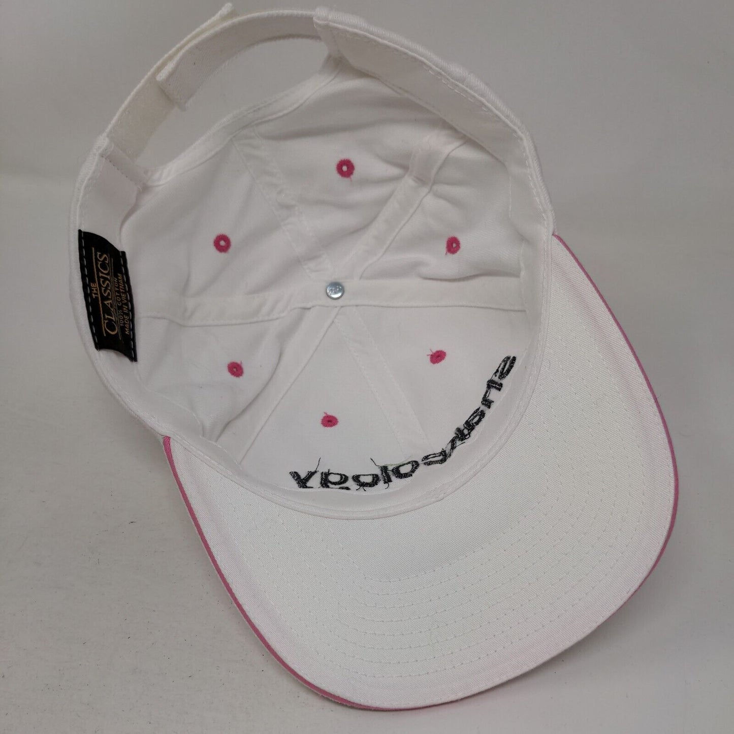 Shakeology Strapback Hat White One Size Embroidered 6 Panel Yupoong