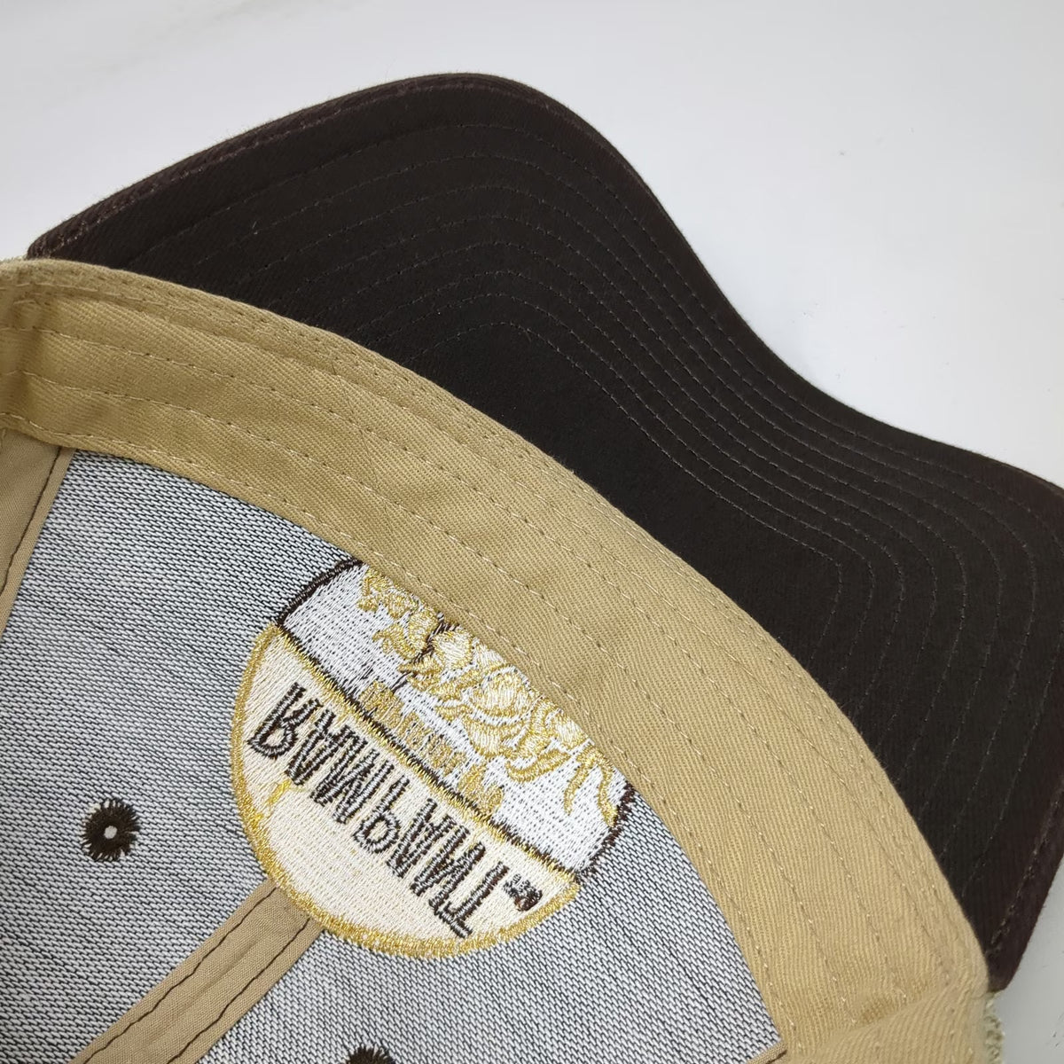 New Belgium Brewing Rampant Imperial IPA Trucker Hat Brown One Size Beer Cap