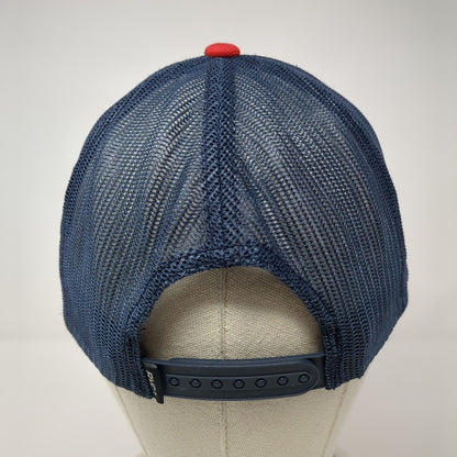 VA RVCA Snapback Trucker Hat Multicolor One Size Mesh Back Adjustable