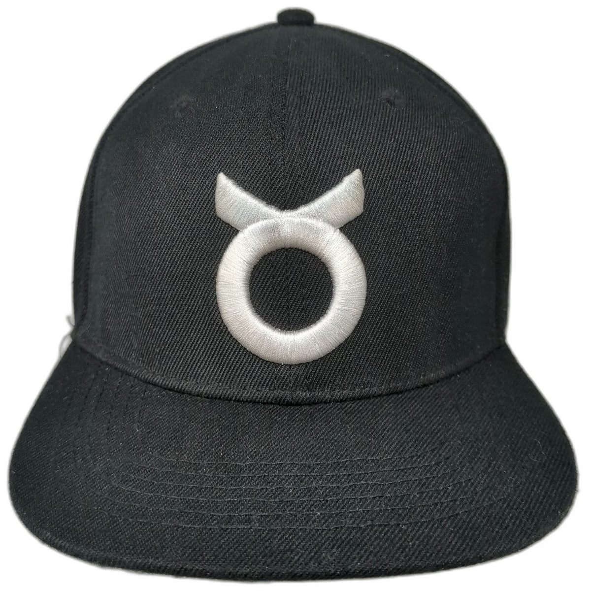 Oxen Snapback Black Hat One Size Bull Horns #GETYOKEDUP Logo Embroidered Gym