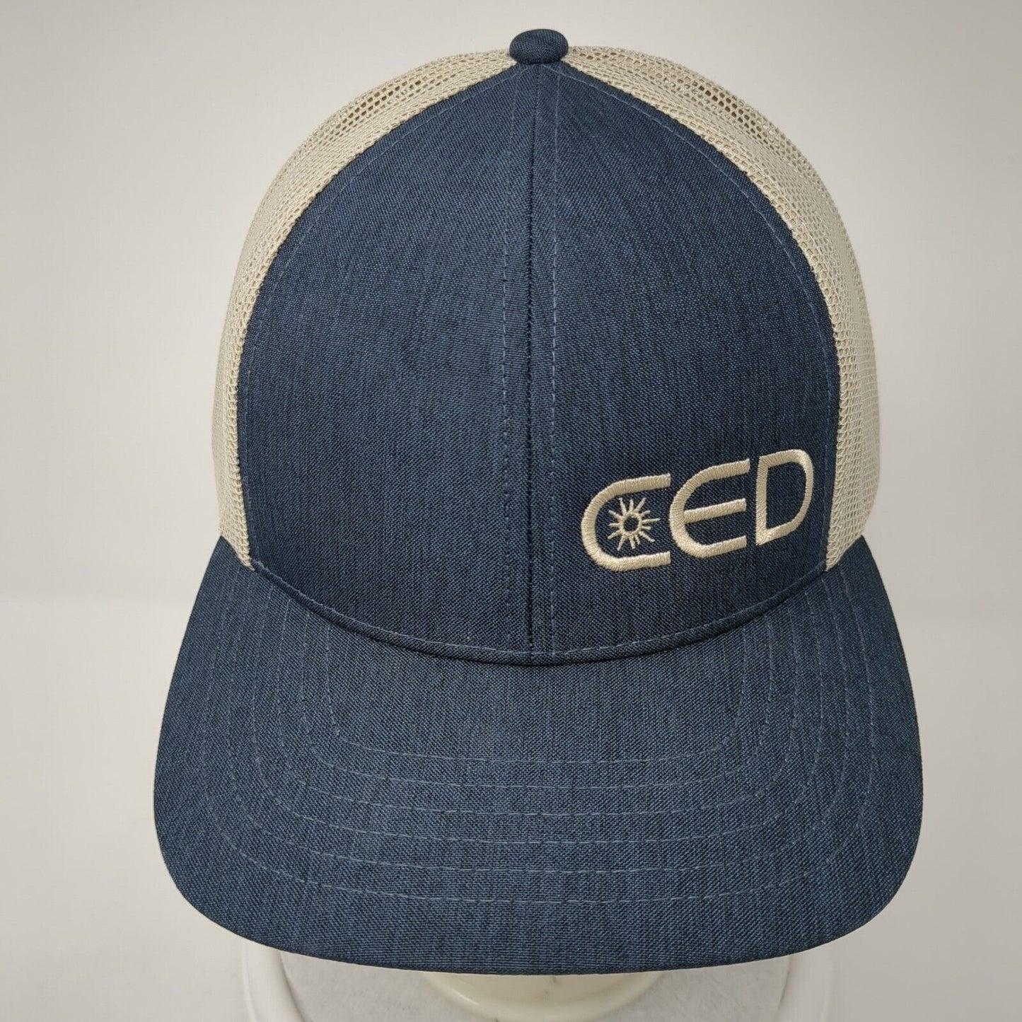 CED Snpaback Trucker Hat Multicolor One Size Adjustable Mesh Back Outdoor Cap