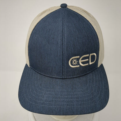 CED Snpaback Trucker Hat Multicolor One Size Adjustable Mesh Back Outdoor Cap
