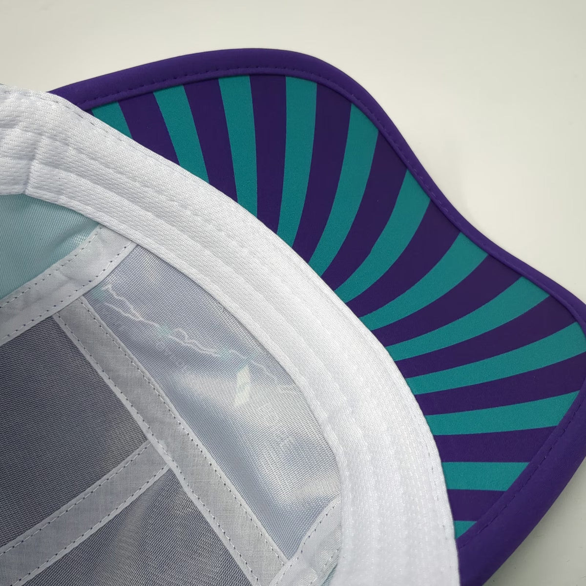 Brooks Fleet Feet Boise Greenbelt Relays 5 Panel Hat Purple Blue One Size Run