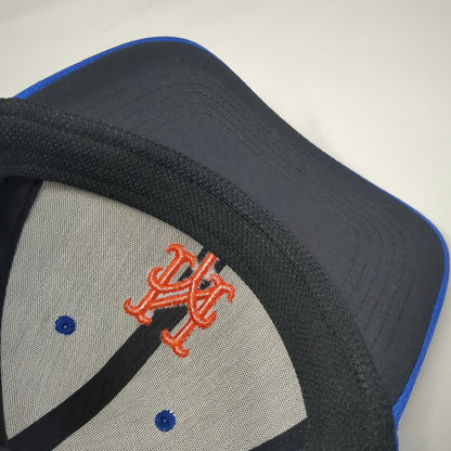 New York Mets MLB OC Sports Baseball Cap Blue One Size Mesh Strapback Hat Curved
