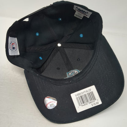 Fan Favorite Seattle Mariners MLB Black One Size Snapback Hat Contrast Stitching