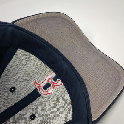 Boston Red Sox MLB Twin City Baseball Cap Blue Red White One Size Strapback Hat