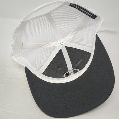 Richardson Trucker Hat Gray White S City Of Glenns Ferry Mesh Back Snapback