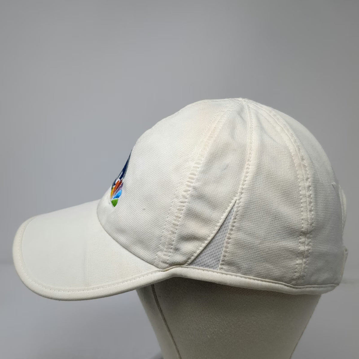 Pacific Headwear Baseball Cap White One Size NBC Golf Channel Logo Slideback Hat