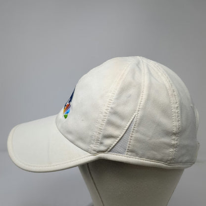 Pacific Headwear Baseball Cap White One Size NBC Golf Channel Logo Slideback Hat