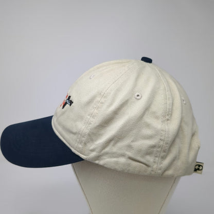 Pacific Headwear Baseball Cap Beige Blue One Size Custom Woodworking Hammer Hat