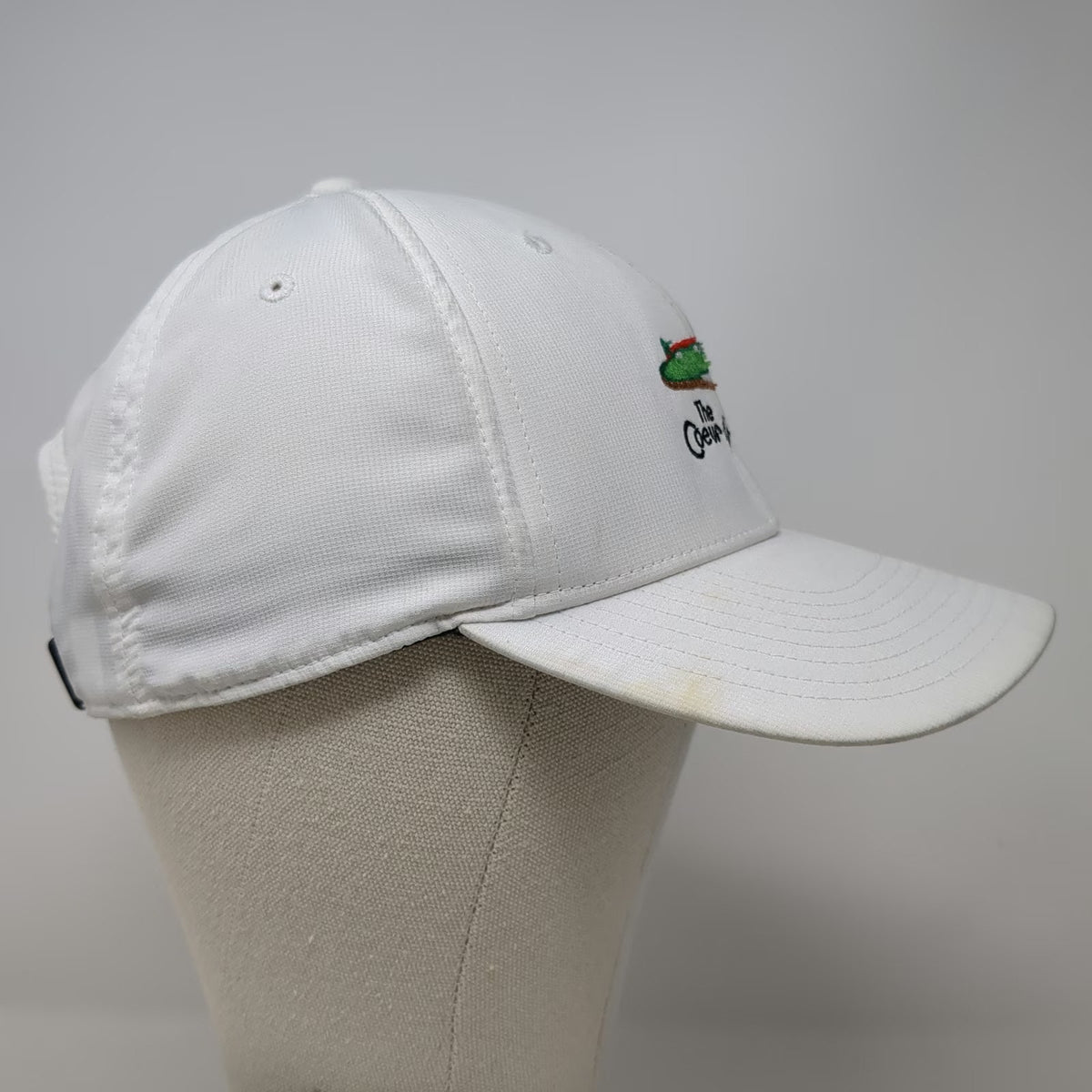 Nike Baseball Cap White One Size Coeur d'Alene Golf Dri-FIT Legacy 91 Strapback