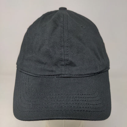 Unbranded Men's Slideback Hat Black Size OSFM Embroidered PH Logo 100% Cotton